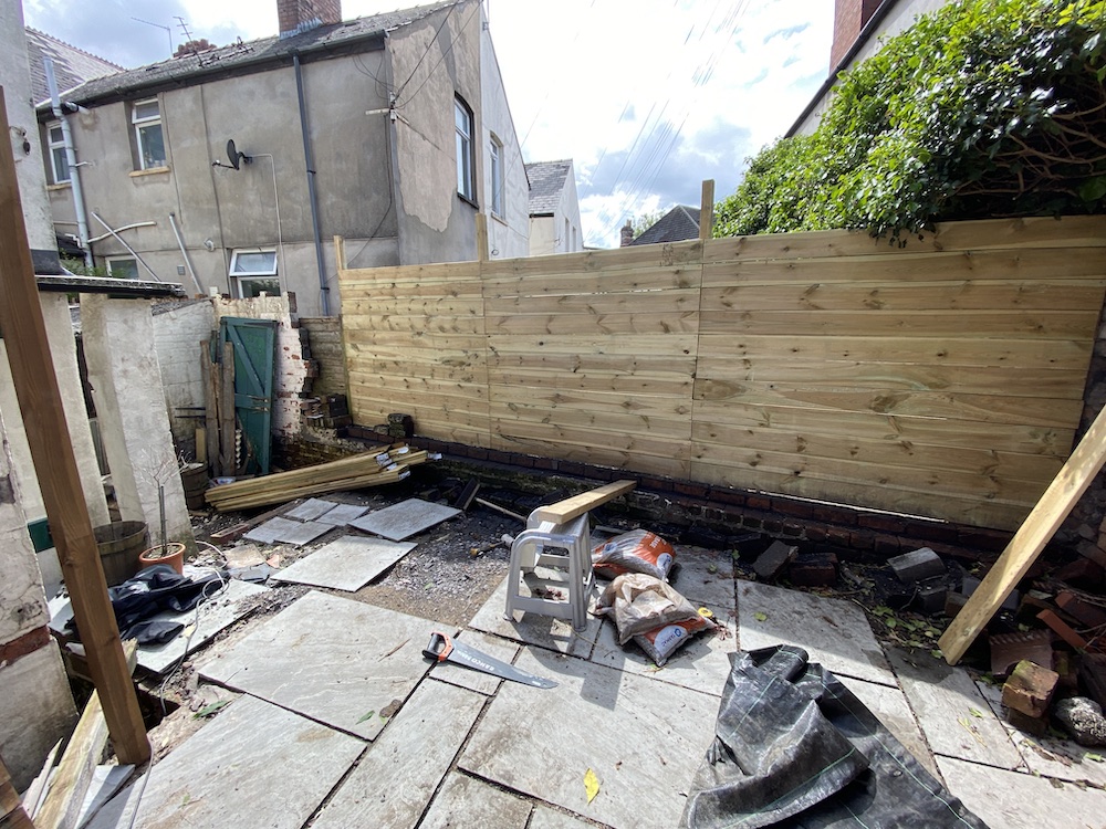 The new fence